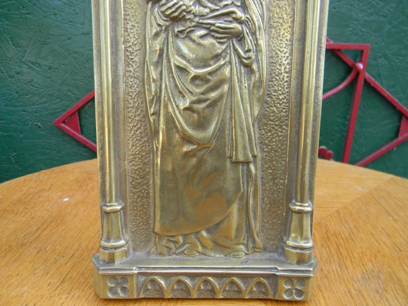 Bronze Max Le Verrier Vierge à l'Enfant en Bronze vers l'an 1525 Hauteur 34 cm — vue 4