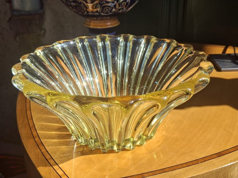Pierre d'Avesn Coupe Verre Jaune France