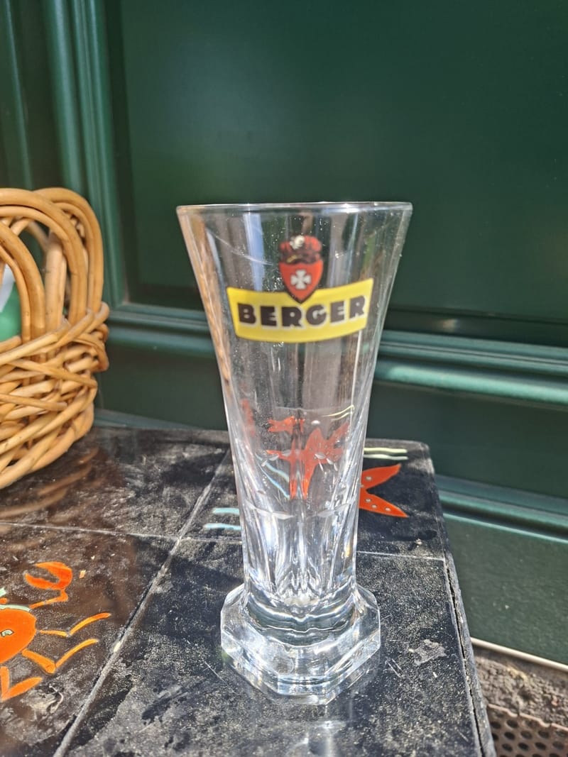 Verre Berger Années 30