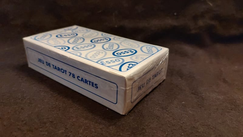Cartes Tarot ESSO Editions Dusserre Paris sous blister — vue 2