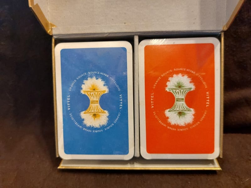Cartes Héron VITTEL Grande Source Hepar Vitteloise sous blister — vue 2