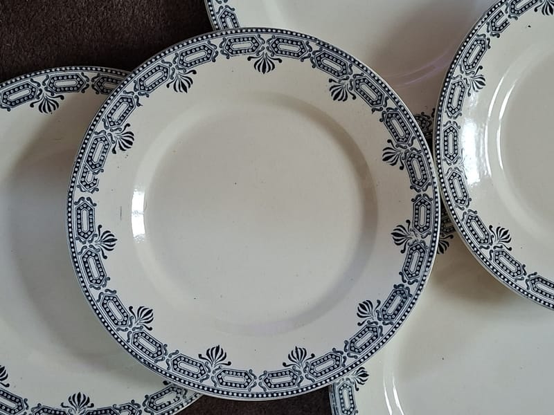 Salins Rivoli Terre de Fer Assiettes Dessert — vue 2