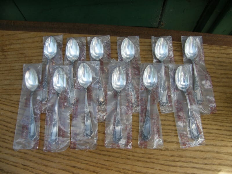 Ravinet Denfert  Cuillères Moka Argent Plaqué Silver Silber Expresso spoons