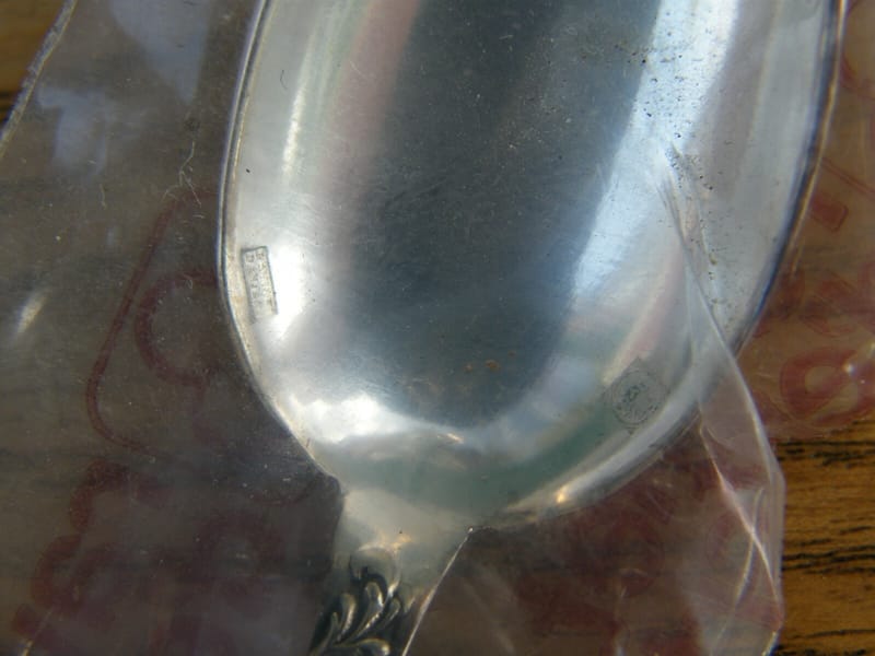 Ravinet Denfert  Cuillères Moka Argent Plaqué Silver Silber Expresso spoons — vue 4