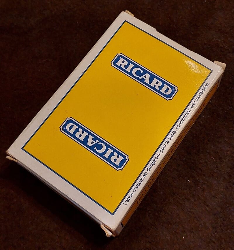 Cartes Jeu Ricard Heron Cartes à jouer