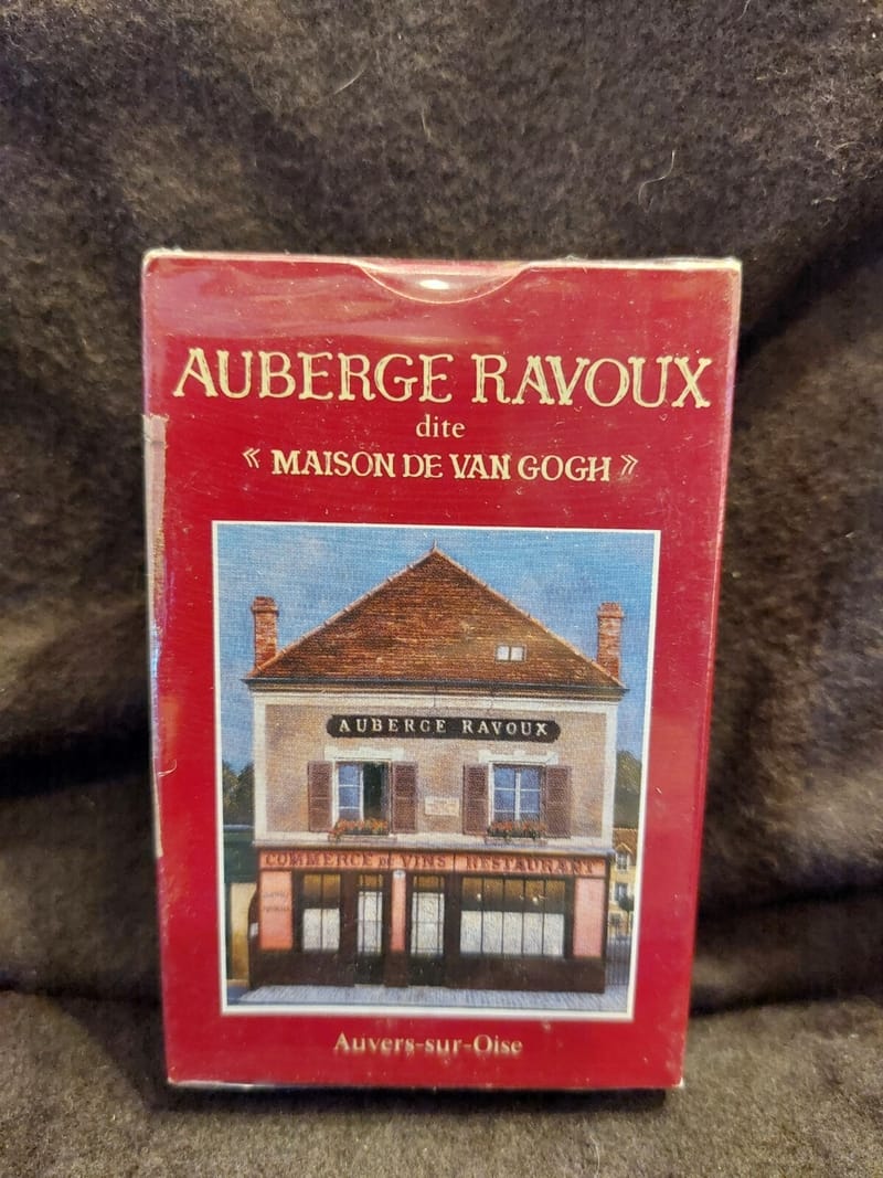 Cartes Jeu Auberge Van Gogh Ravoux Editions Dusserre Paris sous Blister 2