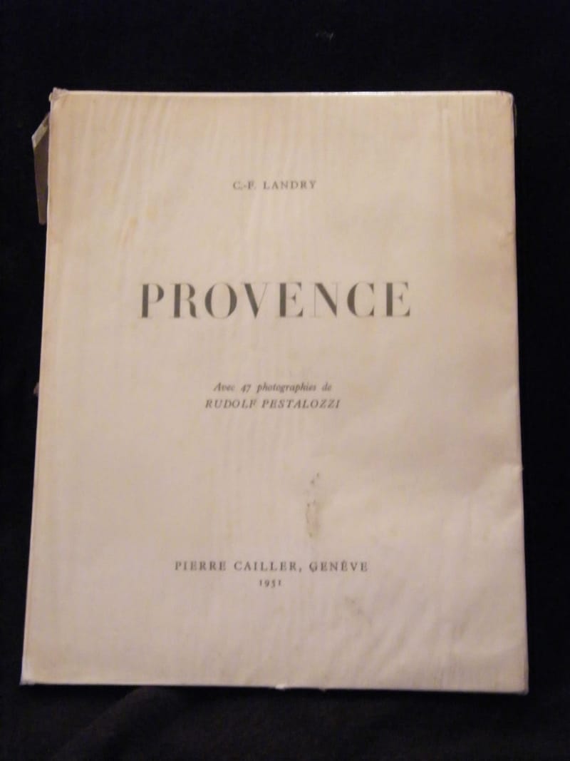 Provence Landry 47 Photographies de Rudolf Pestalozzi 1951