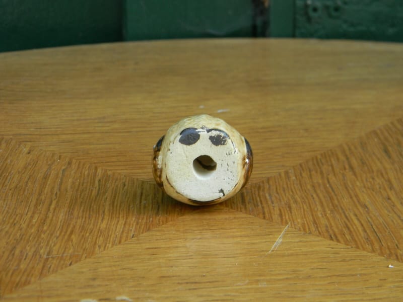 Hibou Chouette en Plâtre peint 4 cm — vue 4