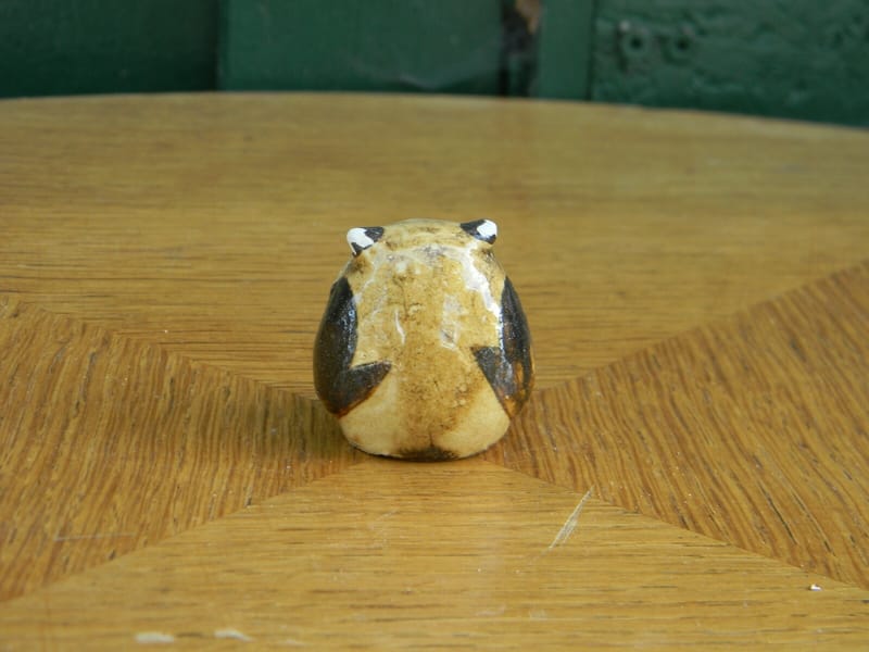 Hibou Chouette en Plâtre peint 4 cm — vue 3