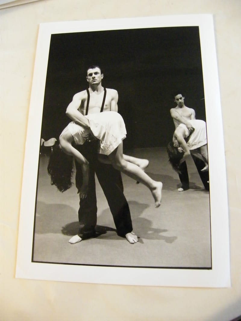 "Photographie Danse Cortex Maguy Marin 1991 Répétition par Masson"