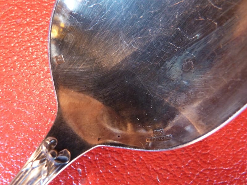 Christofle Cuillère Service Modèle Rubans Argent Plaqué Silver Louis XVI — vue 3
