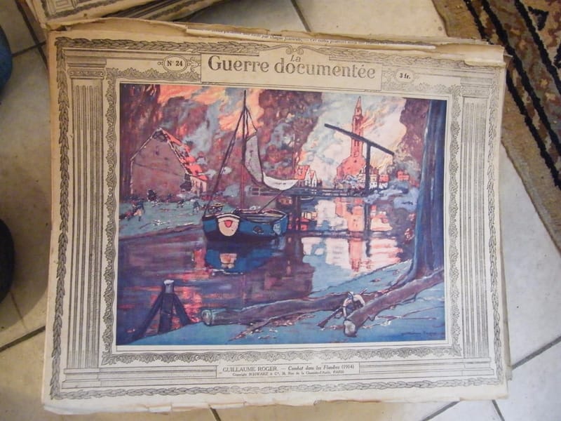 "La guerre Documentée 1914 1918 N°24 WWI Guillaume Roger"