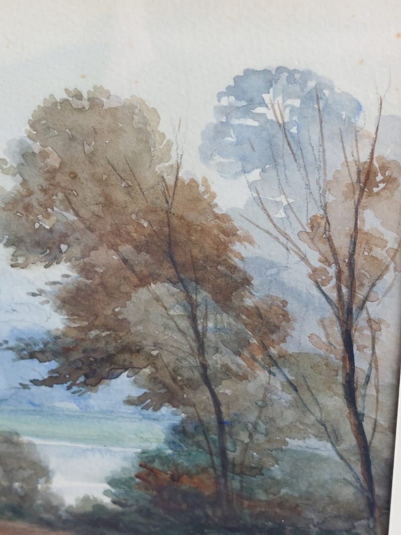 Marks Metz Temple Garnison Aquarelle Albert Marks — vue 6
