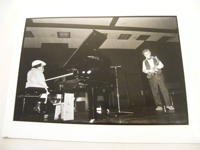 "Photographie Michel Petrucciani et X par Koenig Baudouin"