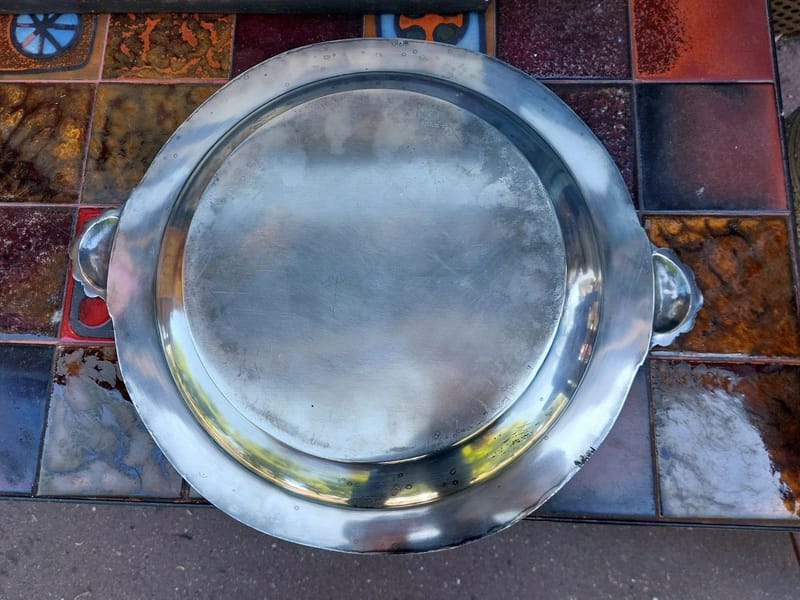 Plateau Argent Plaqué Silver Silber — vue 5