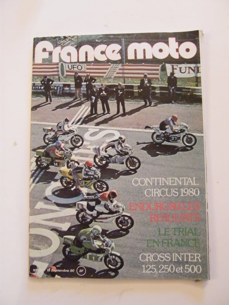 "France Moto Septembre 1980 N°138 Trial Cross Inter Continental circus Enduro"
