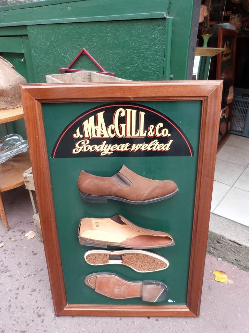 Chaussures Mac Gill & Co Goodyear Welted N°2 Panneau publicitaire
