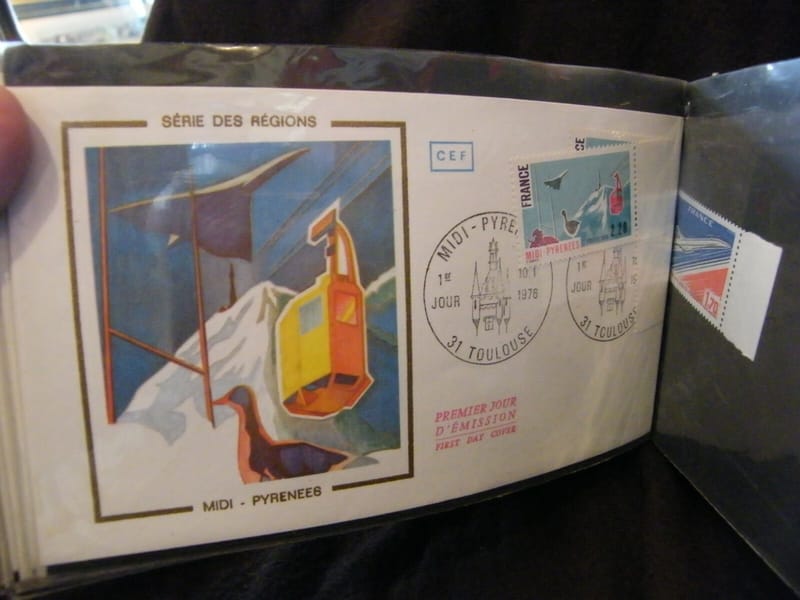 "Enveloppe 1er jour Midi Pyrénées 1976 + timbre non oblitéré"