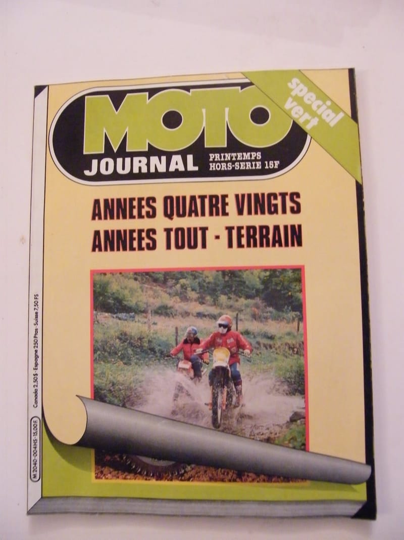 "Moto Journal Printemps 1980 Hors Série Spécial Vert"