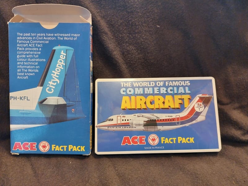 Cartes ACE Fact Pack Commercial Aircraft Ref 4100011 sous blister — view 4 of 5