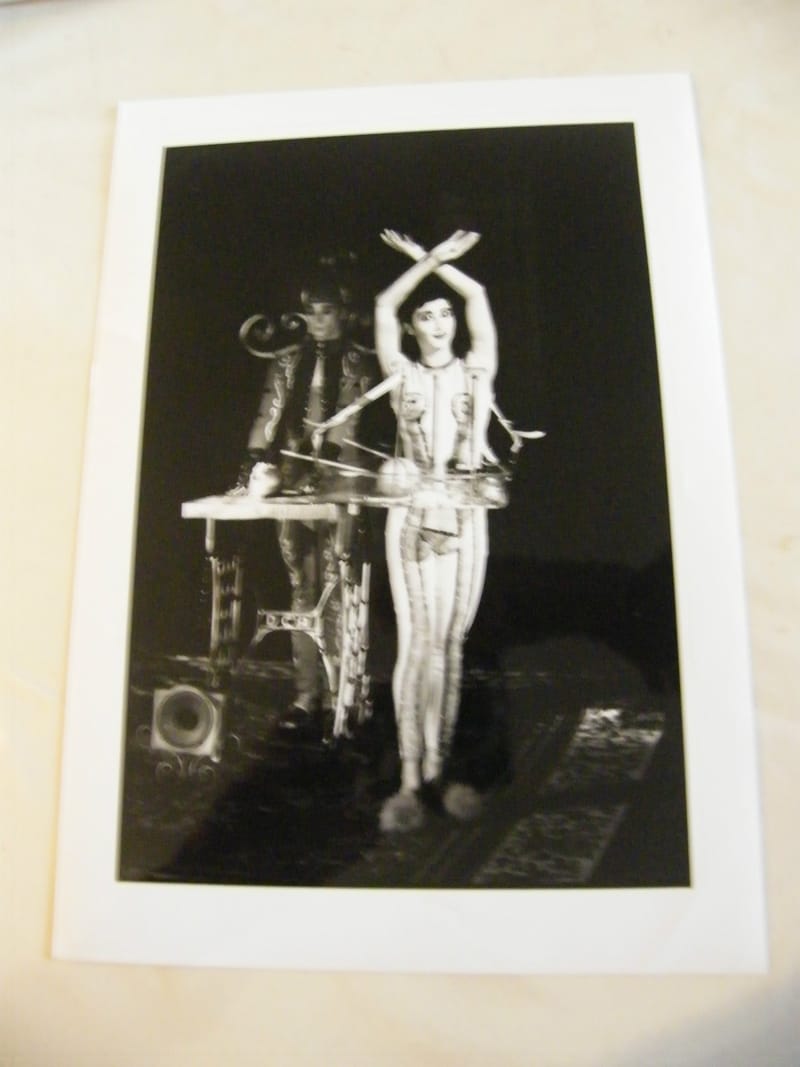 "Photographie Triton Philippe Découflé Avignon 1990 par Rubinel"